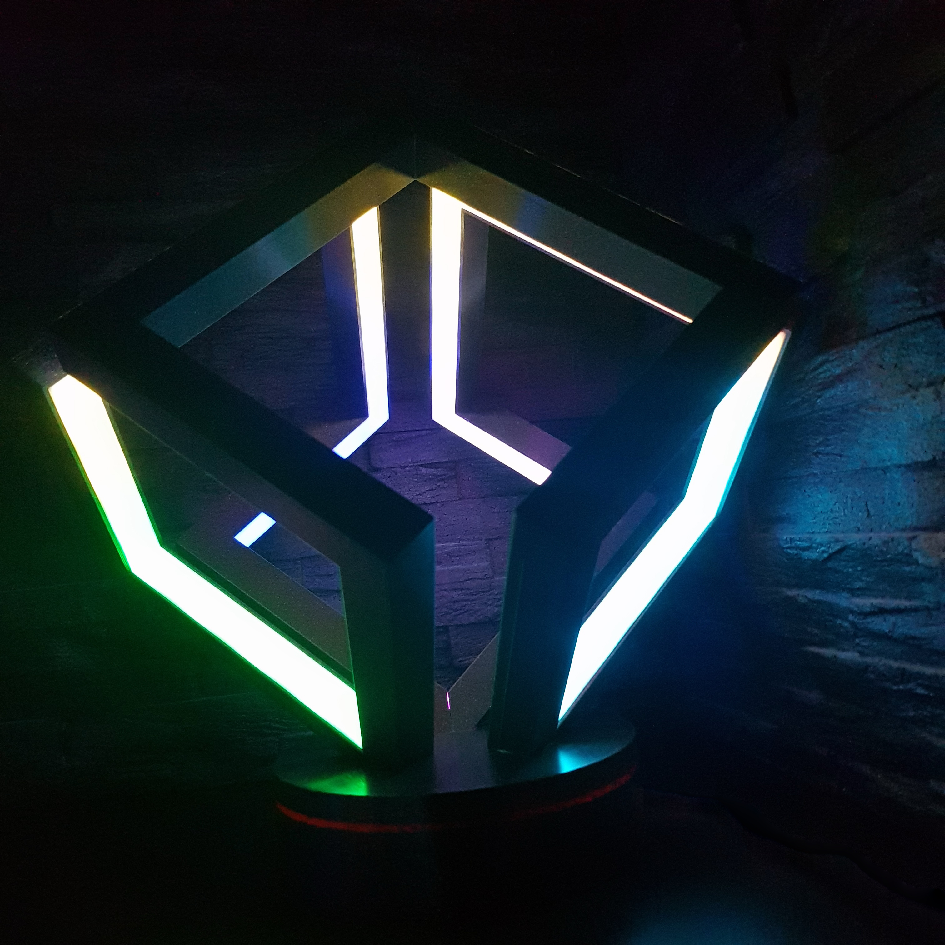 Miniatura 5 do modelo 3D LED Infinity cube light