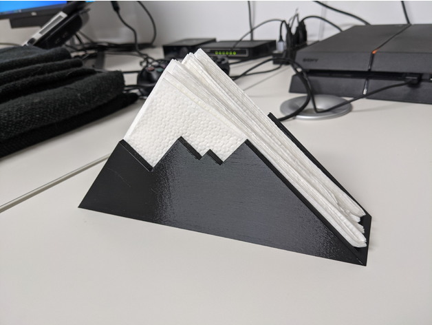 MOUTAIN Napkin Holder By Alex 3dprint Download Free STL Model MOUTAIN Napkin Holder By Alex 3dprint Download Free STL Model