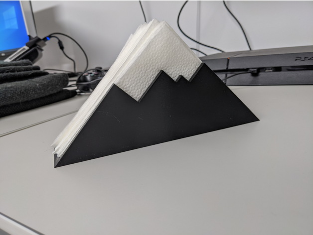 MOUTAIN Napkin Holder By Alex 3dprint Download Free STL Model MOUTAIN Napkin Holder By Alex 3dprint Download Free STL Model