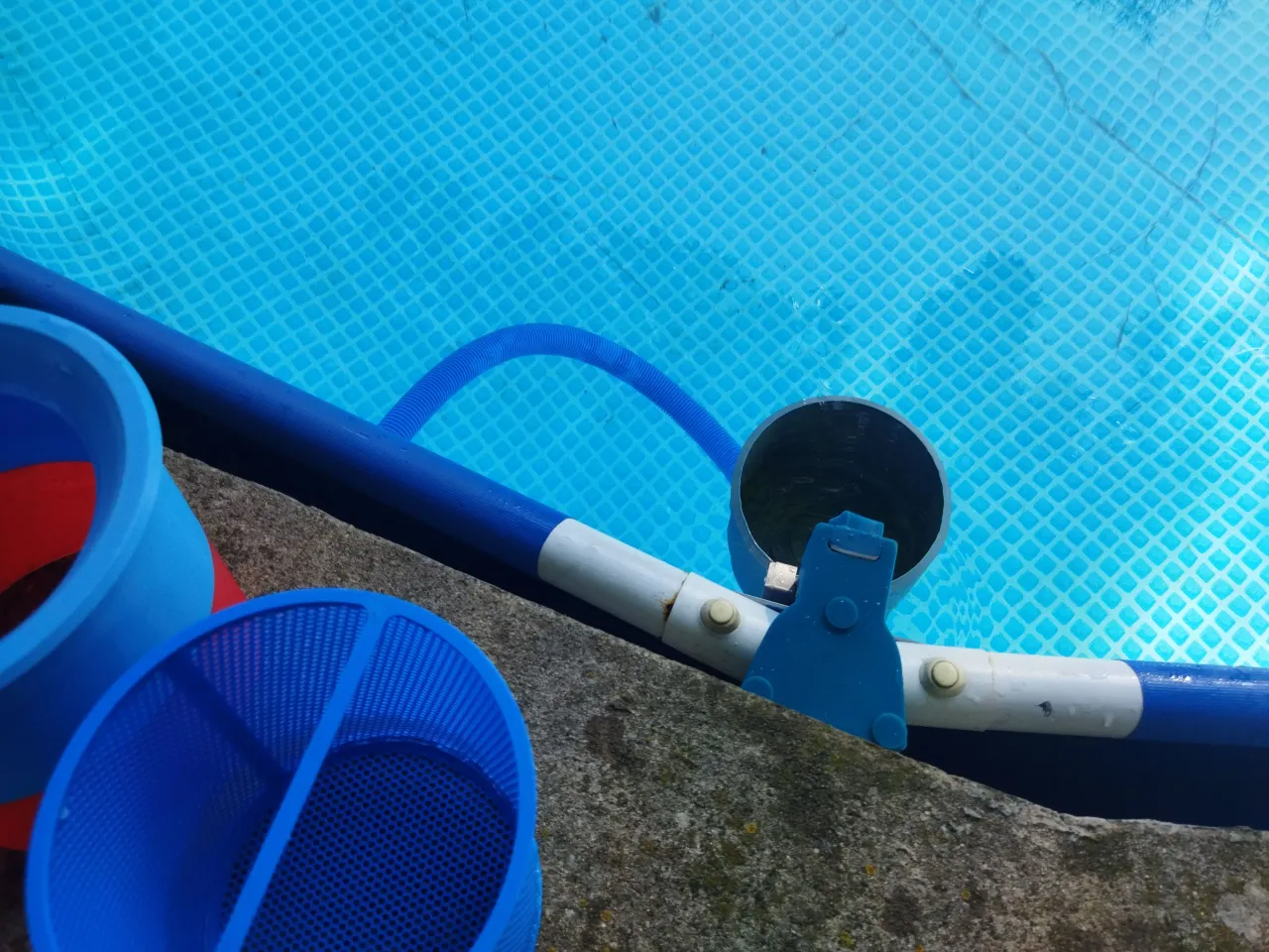 Pool skimmer (intex/bestway) by wociscz | Download free STL model ...
