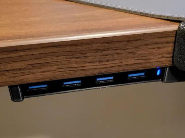 Under Desk Mount for Anker 4 Port Ultra Slim USB Hub