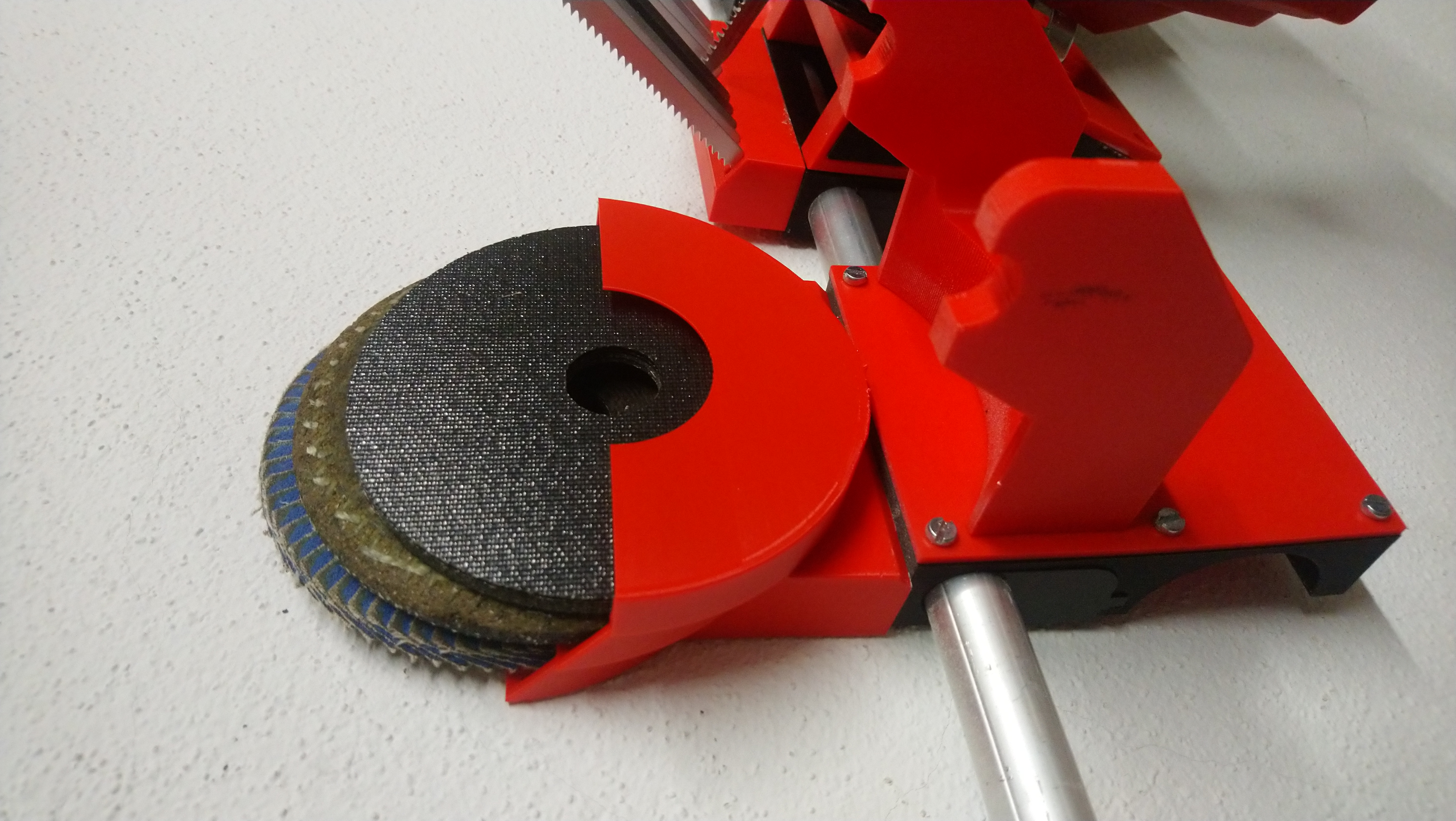 115mm Abrasive disc storage for modular wallmount