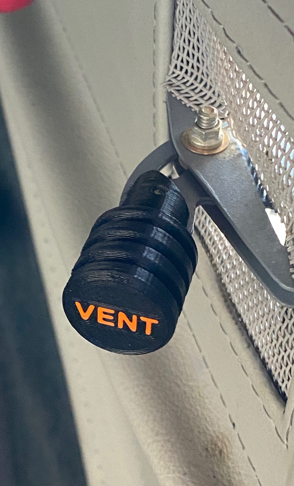 Van's RV12 Vent Door Knobs by JS_SunnyFlorida Download free STL model