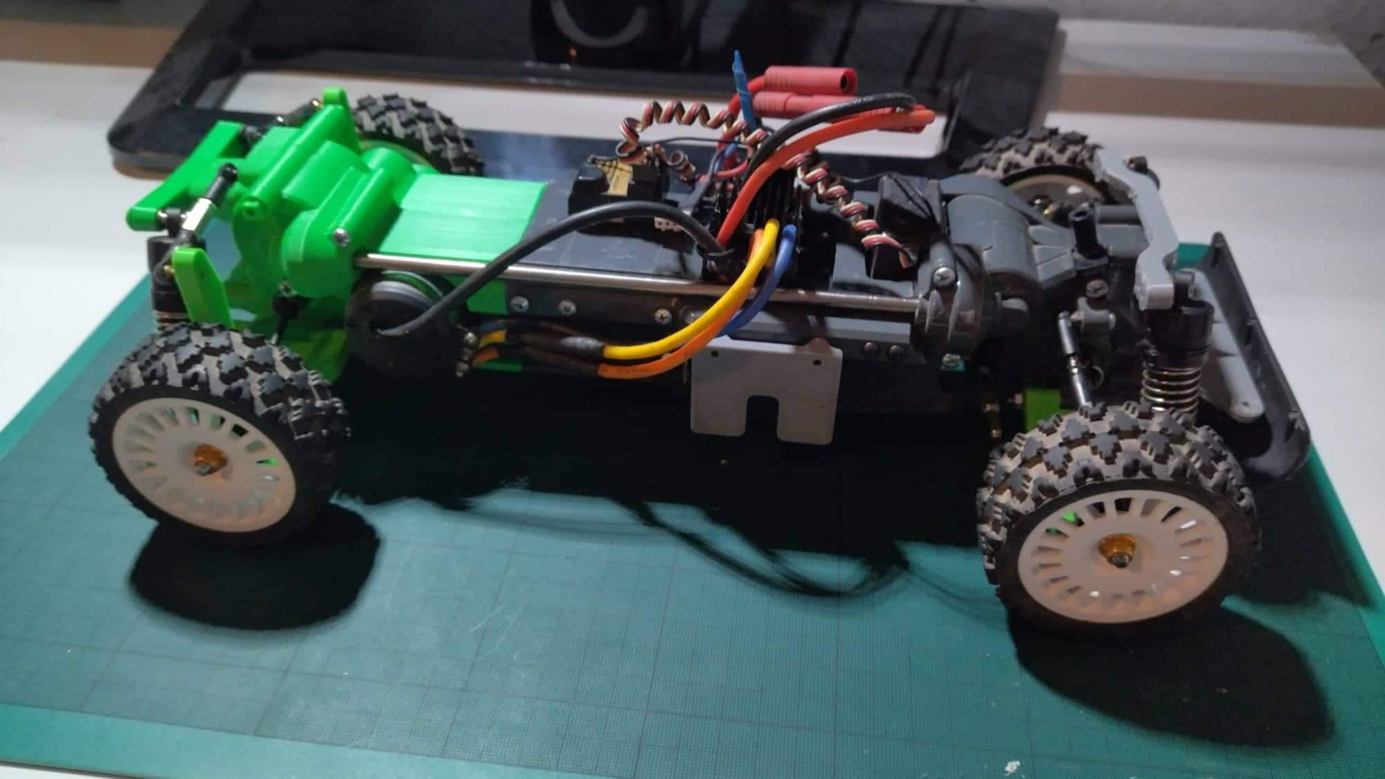 V1 Mid motor conversion for Tamiya MF-01X by HonzaP | Download free STL ...
