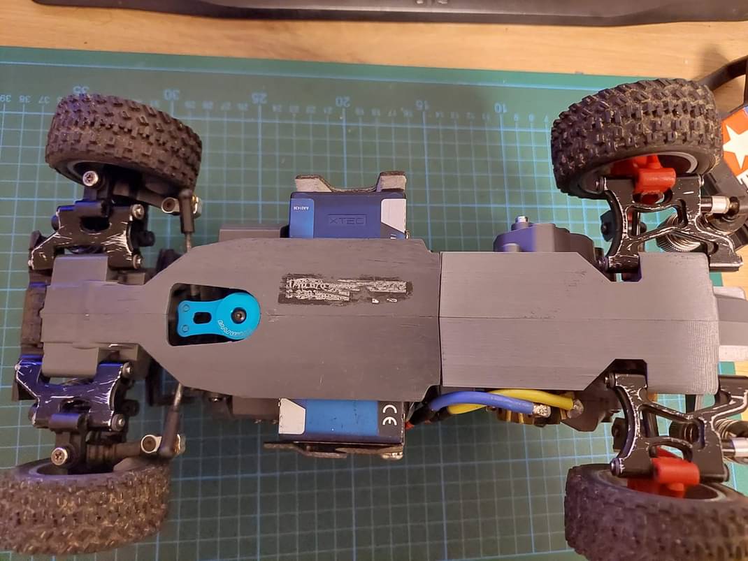 V1 Mid motor conversion for Tamiya MF-01X by HonzaP | Download free STL ...