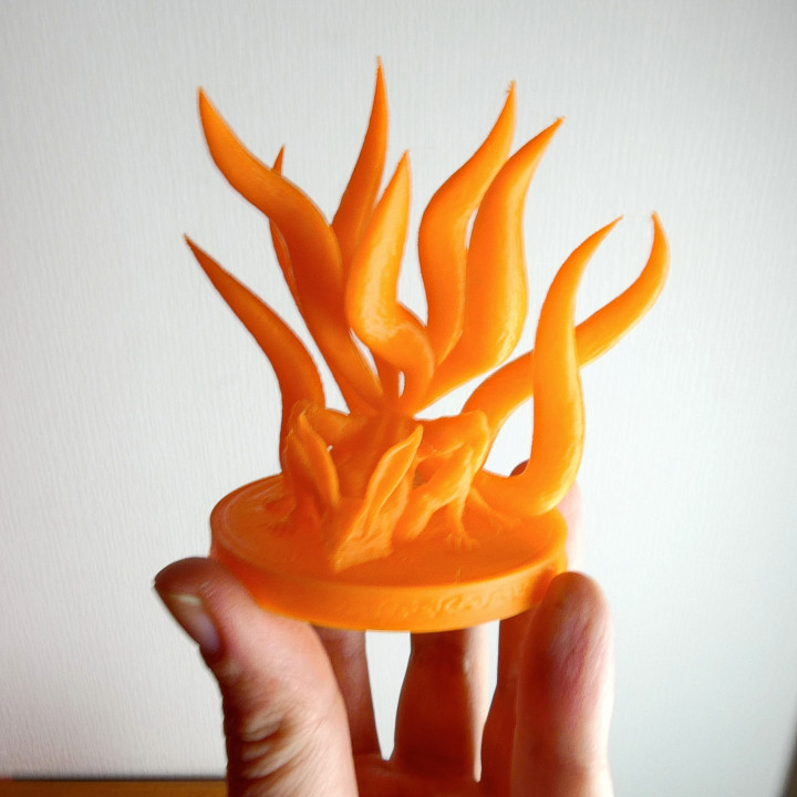 Miniatura 5 do modelo 3D Nine-Tailed Demon Fox