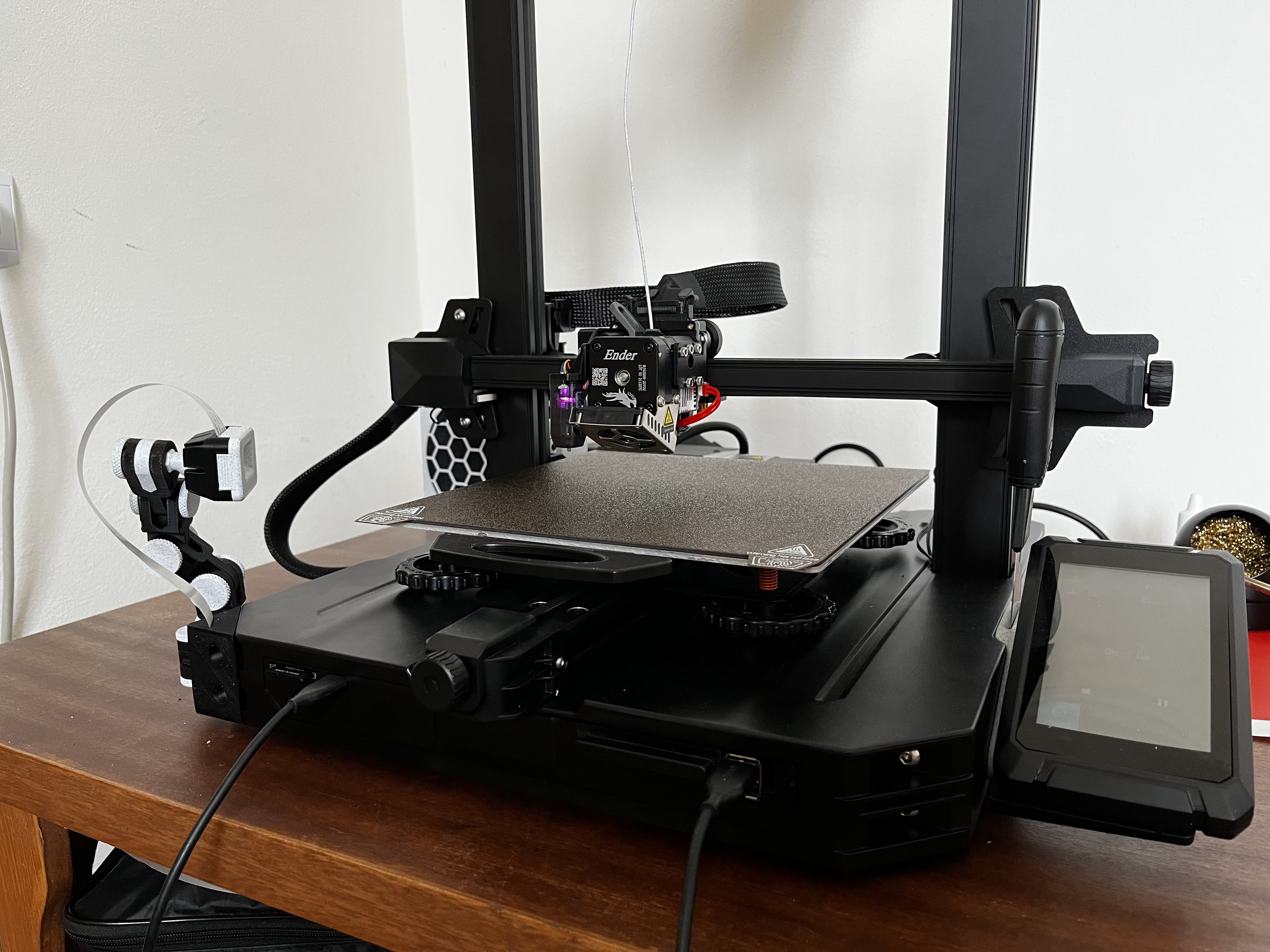 Ender 3 S1 Pro mount for Articulating Raspberry Pi Camera Mount