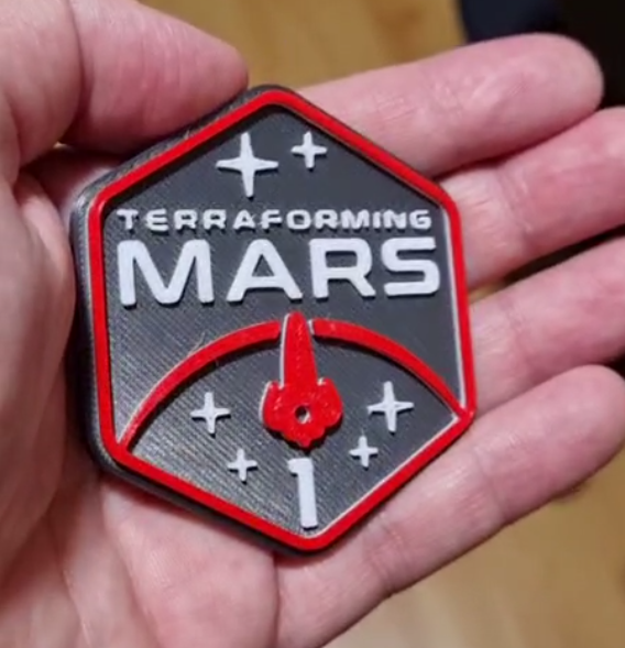 Terraforming mars 1st player token