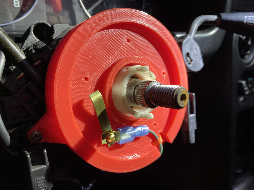 Miata NA Steering Clockspring to NRG Wiper Adapter by PaperSwords