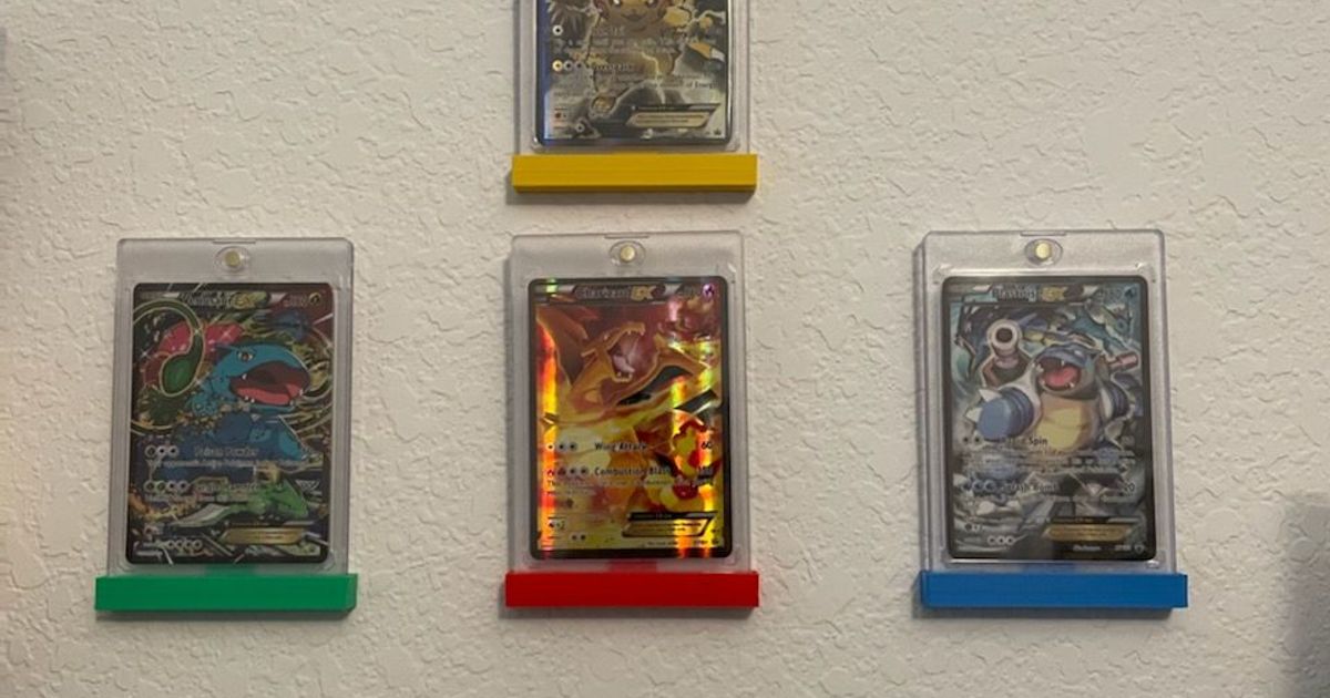 TCG Case Wall Mount by Reecpawn Download free STL model