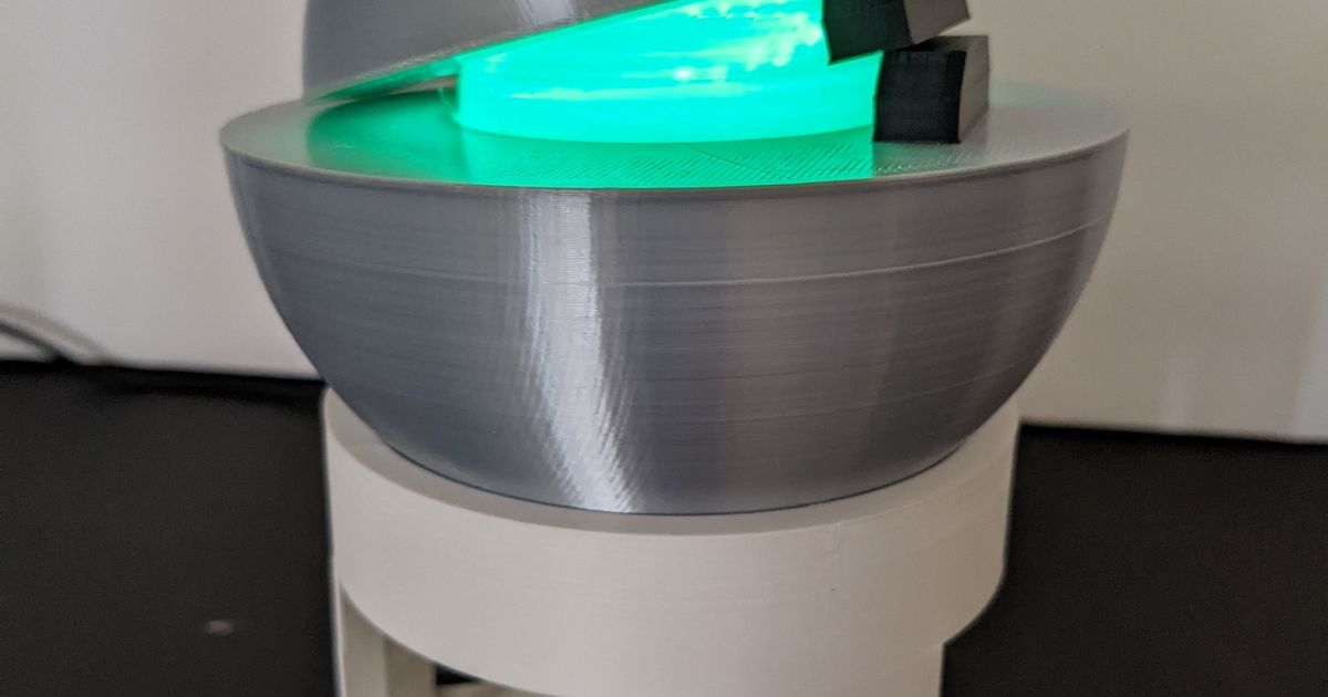 Glowing Demon Core Lamp por skelly | Descargar modelo STL gratuito ...