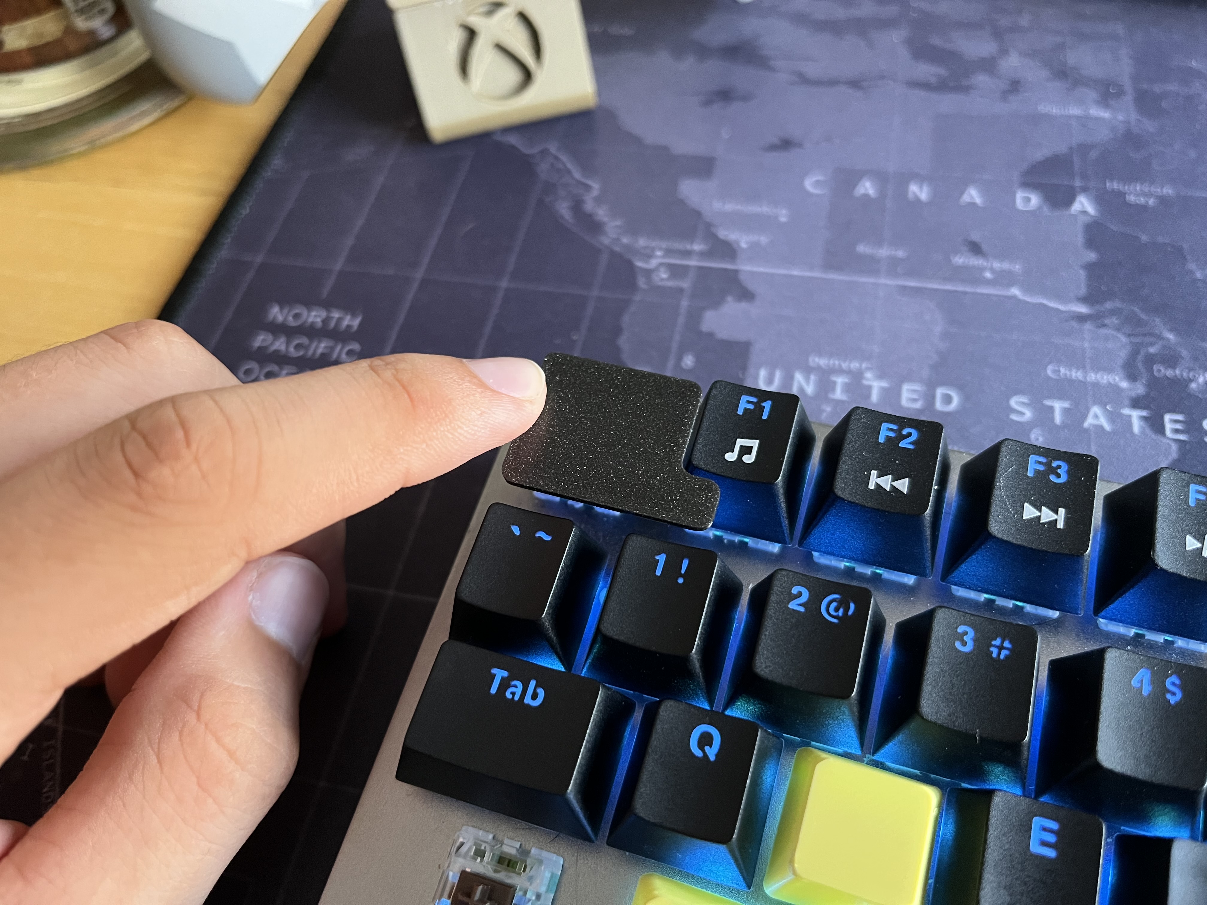 Miniatura 2 do modelo 3D Extended Escape Keycap