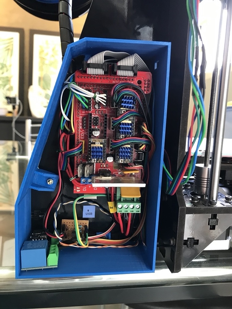 Graber i3 RAMPS Case by victornpb Download free STL model