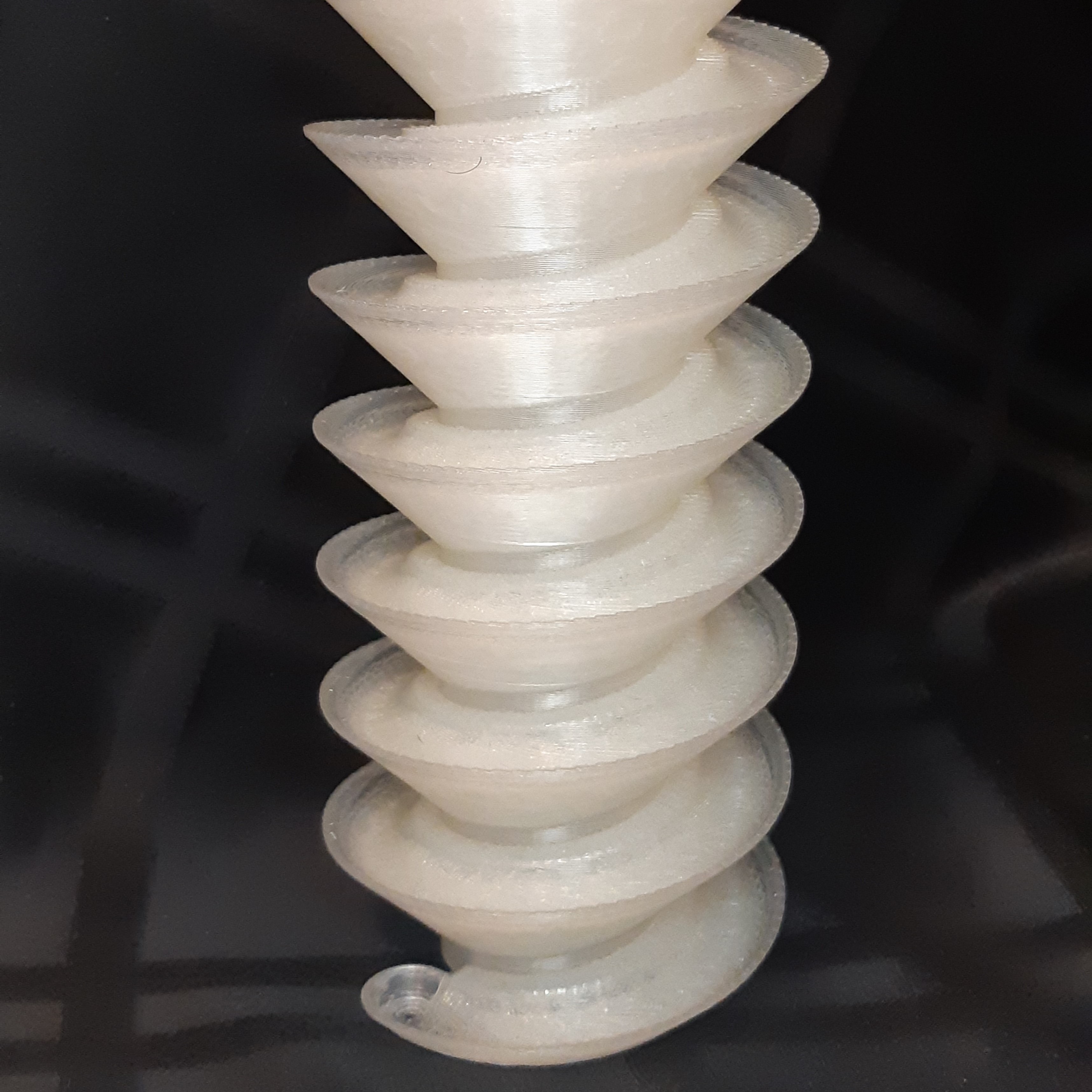 Spiral Marble Tower (No supports)