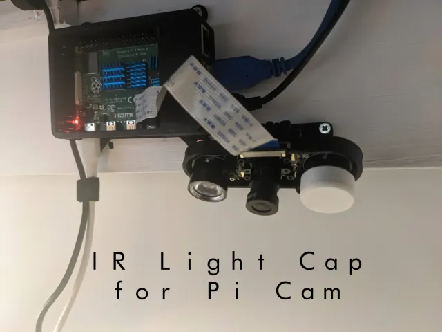 Infra-red IR Light Cap for Pi Cam