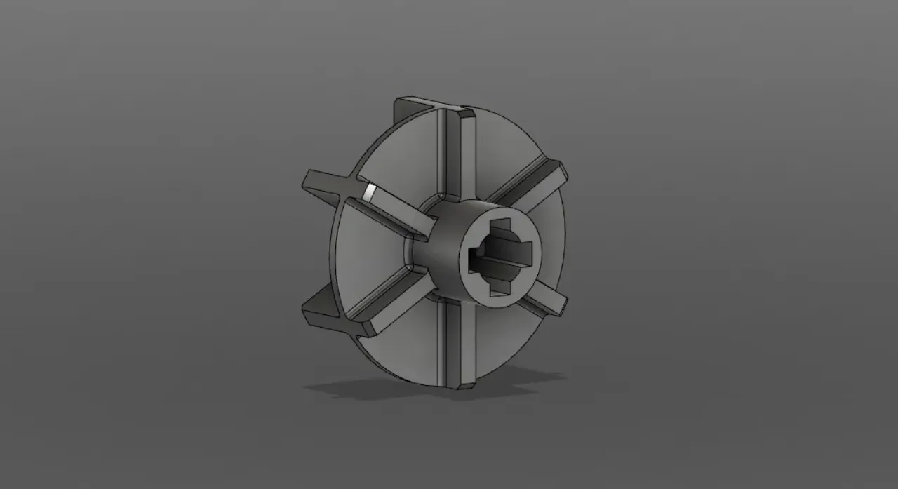 Bestway pool pump rotor upgraded by PoliProto | Download free STL model ...
