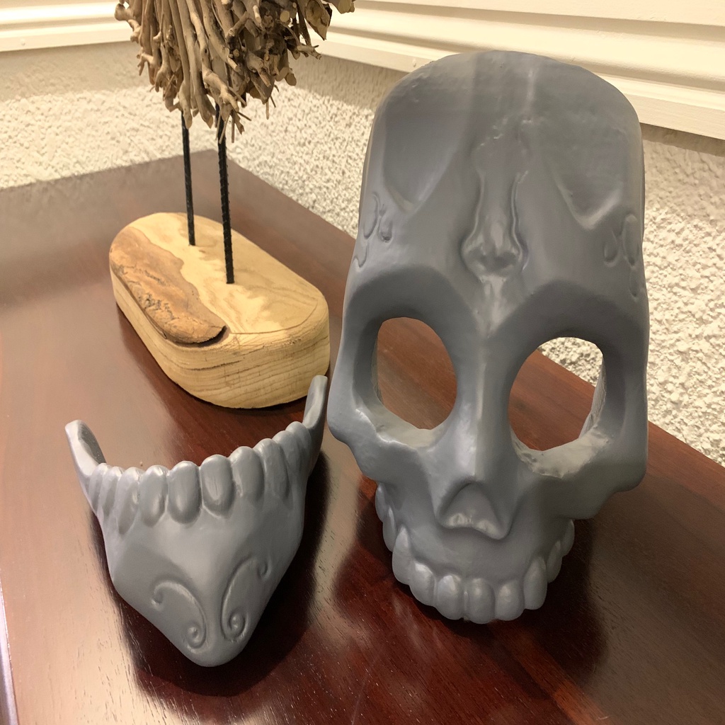 Day of the dead mask by Jeanre Download free STL model