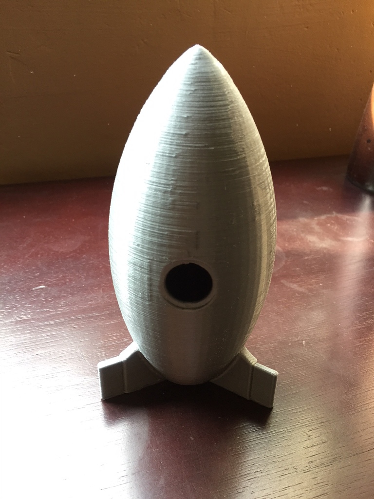 Miniatura 17 do modelo 3D Retro Rocket