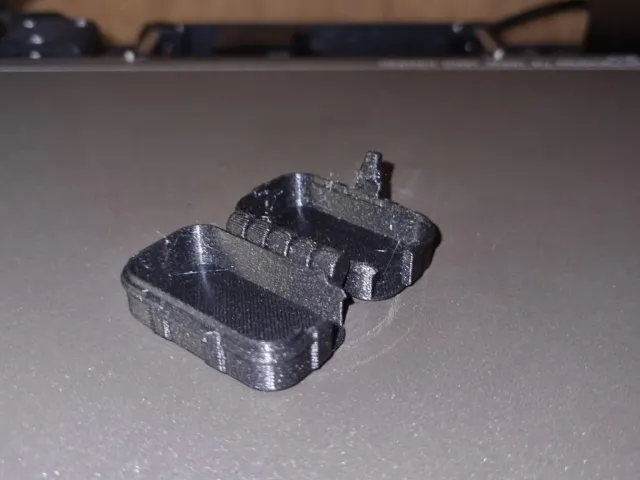 Toothbrush Travel Case Print in Place