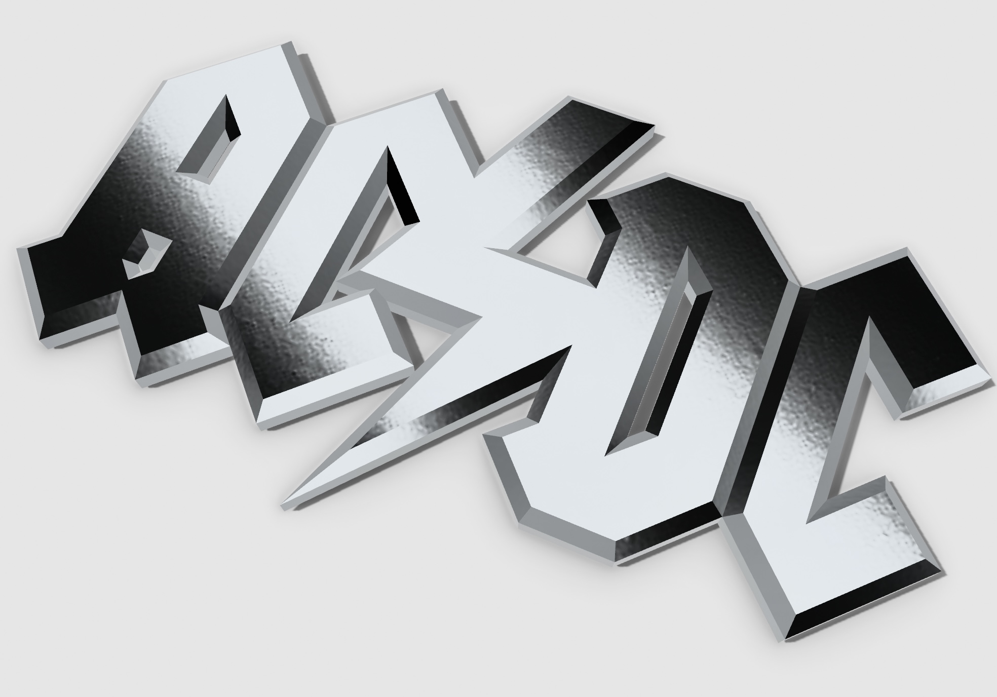 AC-DC logo by G.design | Download free STL model | Printables.com