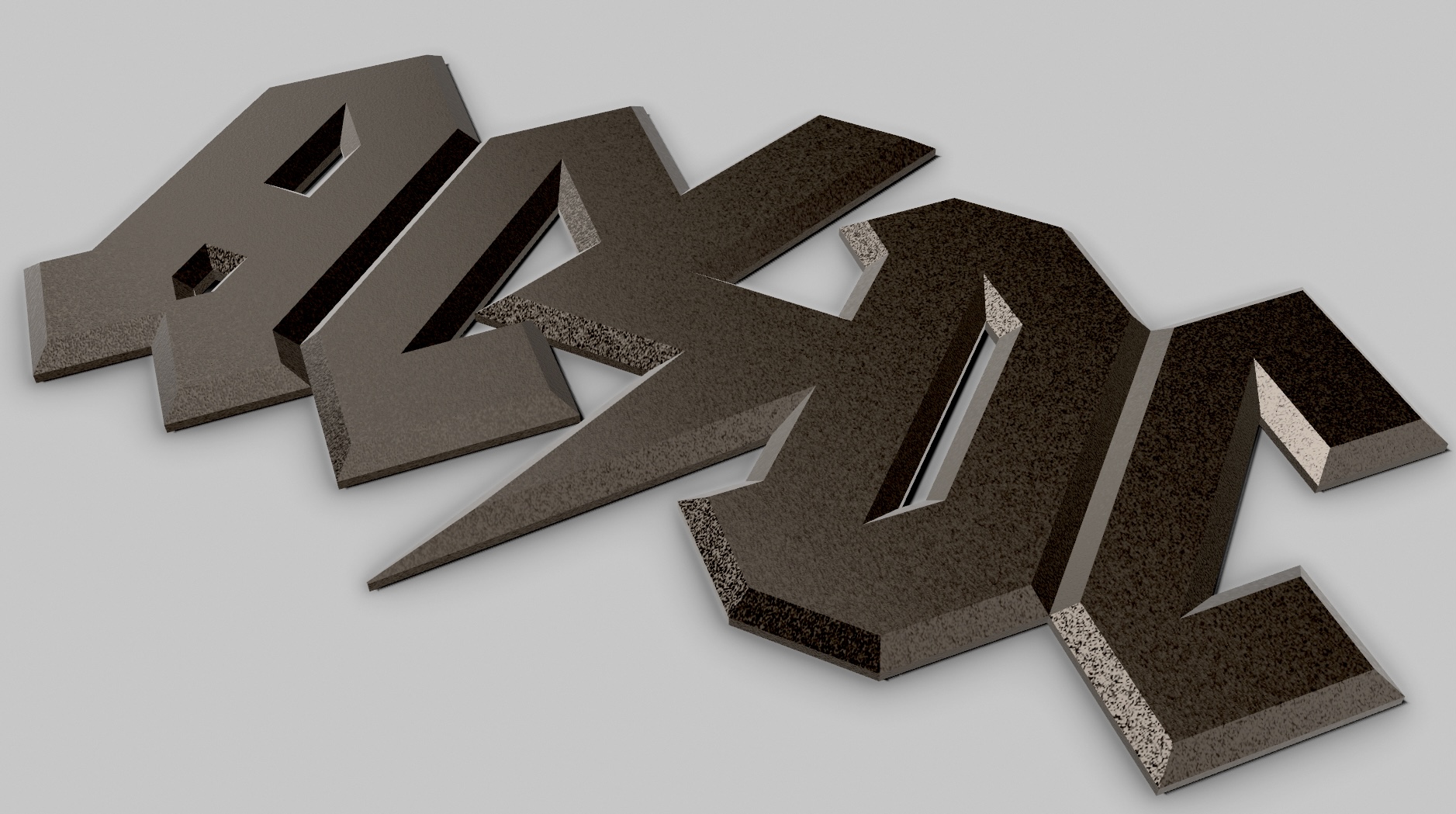 AC-DC logo by G.design | Download free STL model | Printables.com