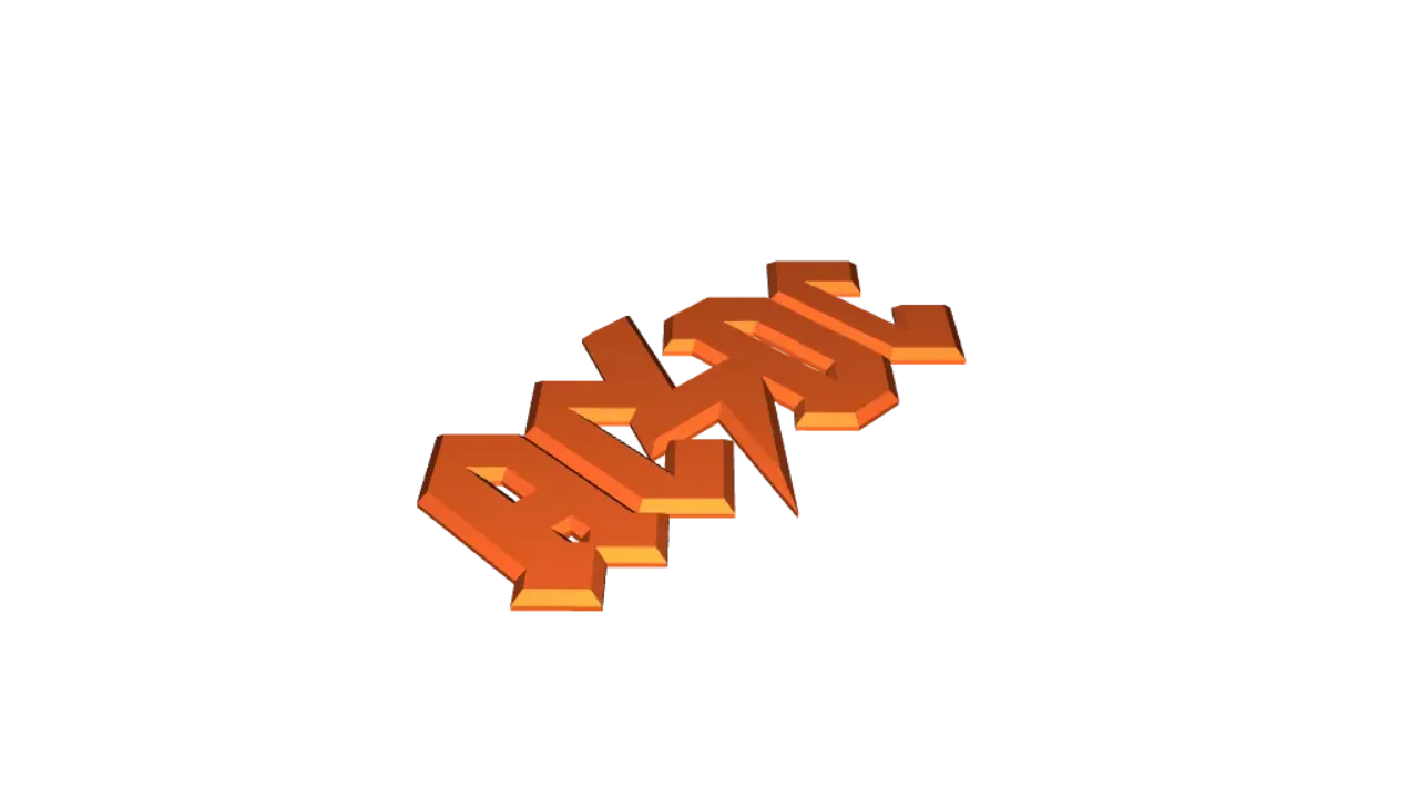 AC-DC logo by G.design | Download free STL model | Printables.com