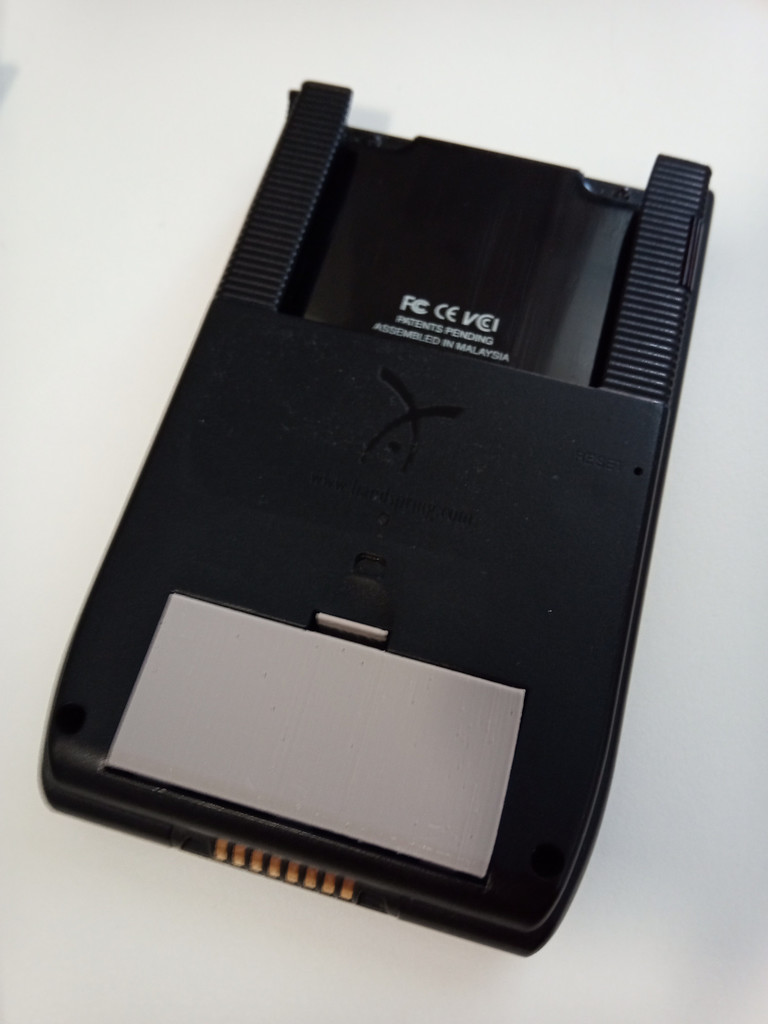 Handspring Visor battery door by Nathan Korth Download free STL model