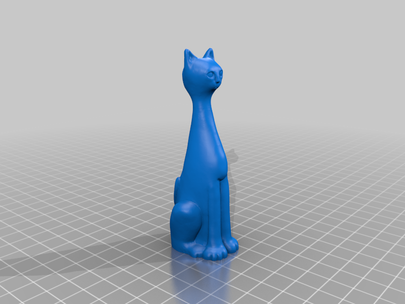 Cat by Gustavo Rezende | Download free STL model | Printables.com