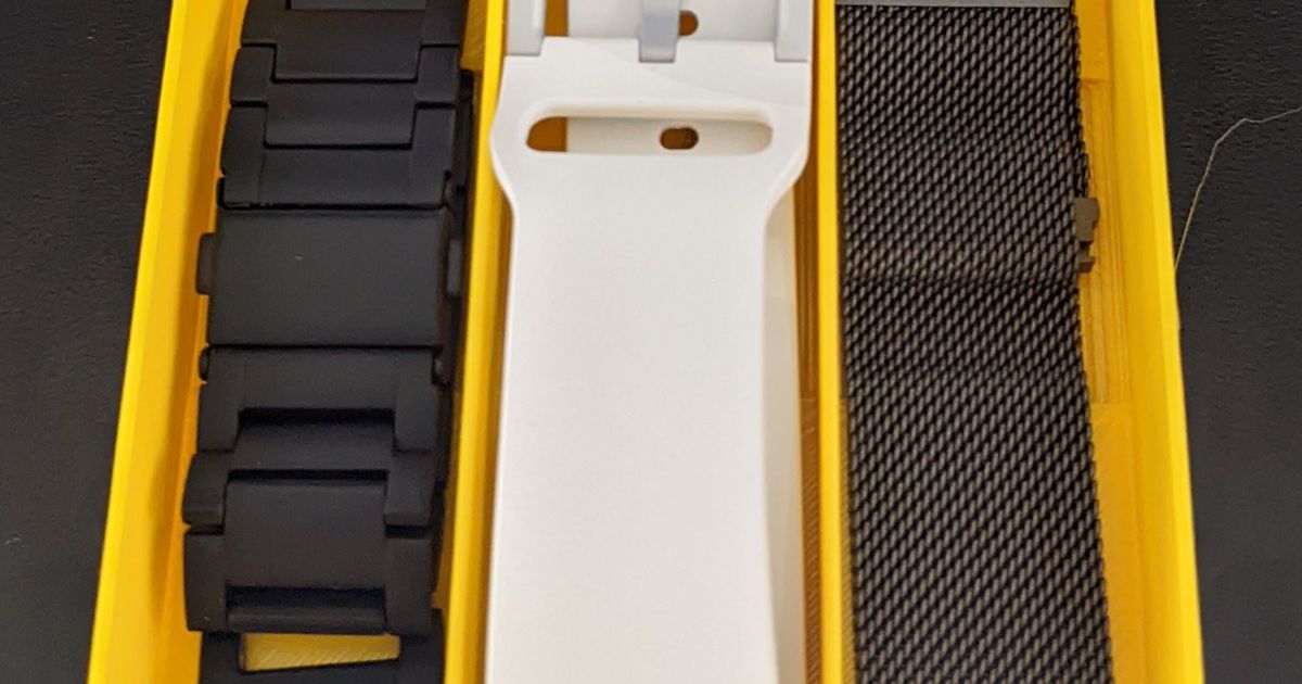 Gridfinity Watch Band Holder by TrackZero Download free STL model