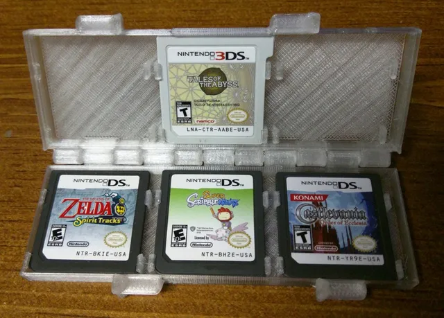 3DS Six Cartridge Clamshell Case