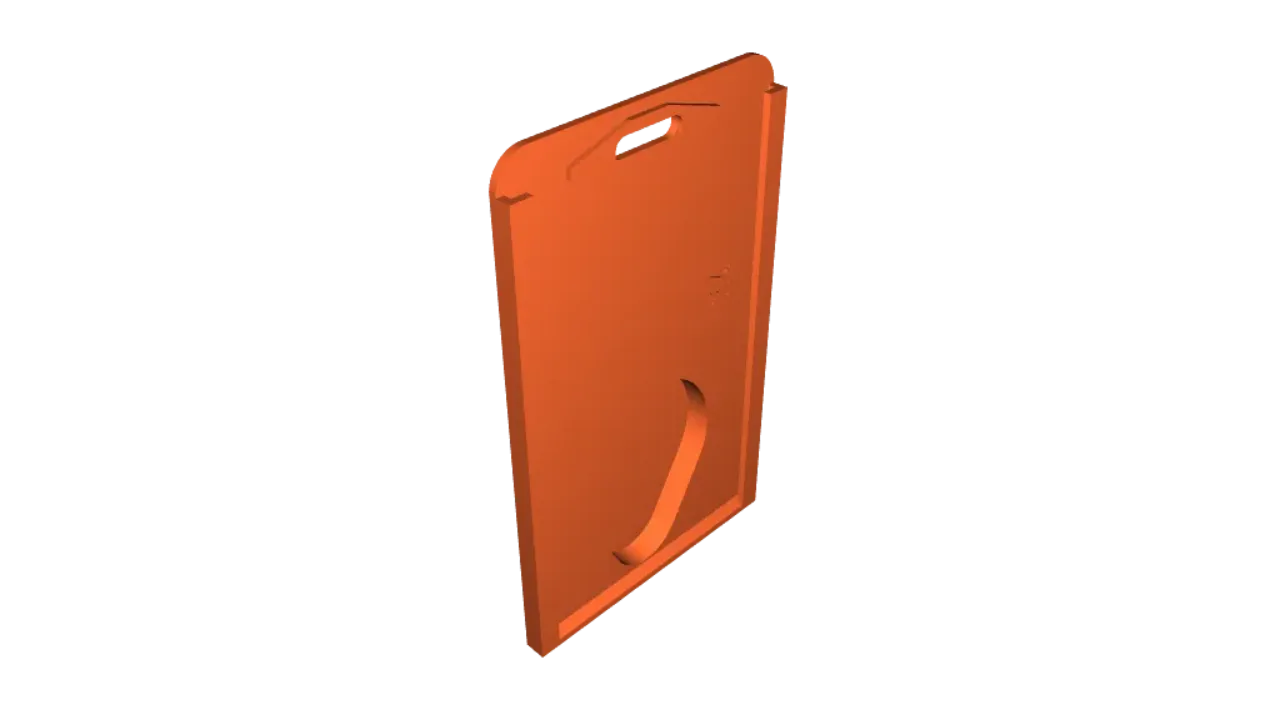 RSA & RFID badge holder by Tekcor17 | Download free STL model ...