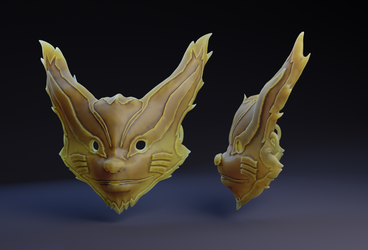 Kurama Mask : Nine-tales mask : Naruto To Boruto