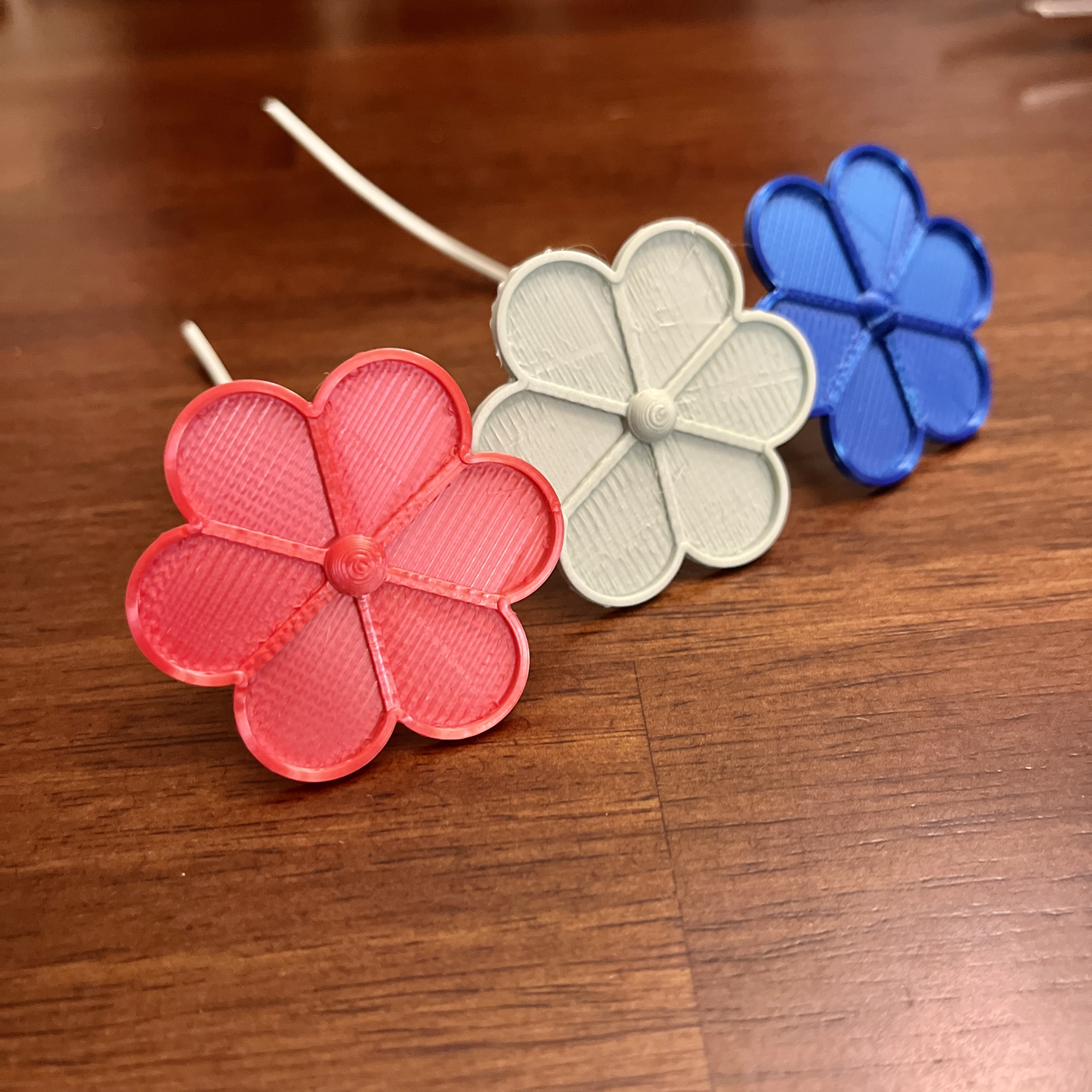 Miniatura 2 do modelo 3D Filament Sample Simple Flower