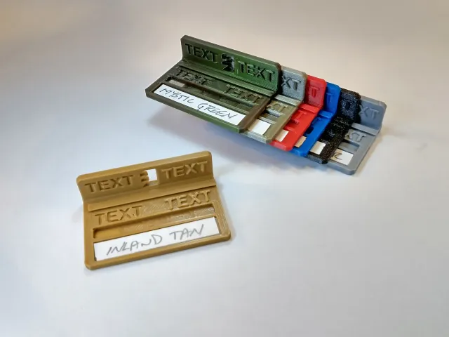 Interlocking Filament Swatches