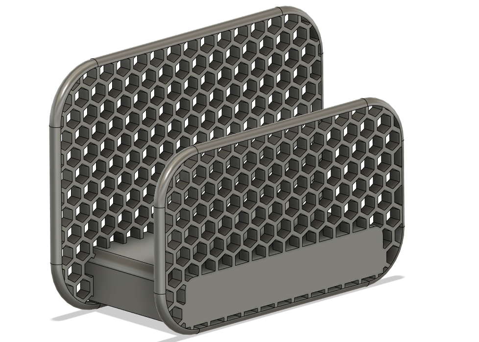 Honeycomb/hexagon pattern Letter Holder