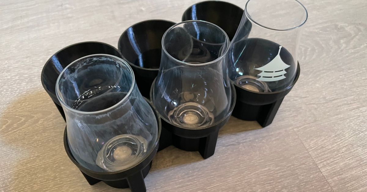 Glencairn Whisky Holder "Egg Carton" by Remco de Vries Download free