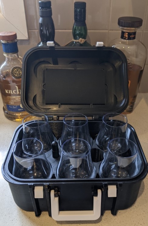 Glencairn Whisky Glasses Carry Case