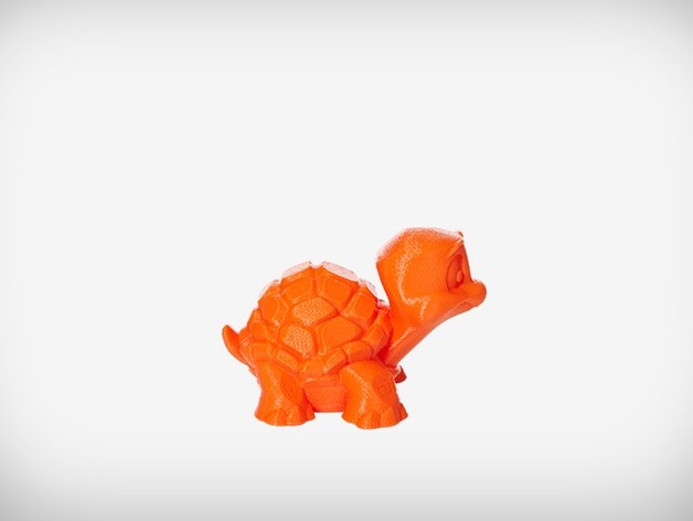 Miniatura 3 do modelo 3D Cute little Turtle