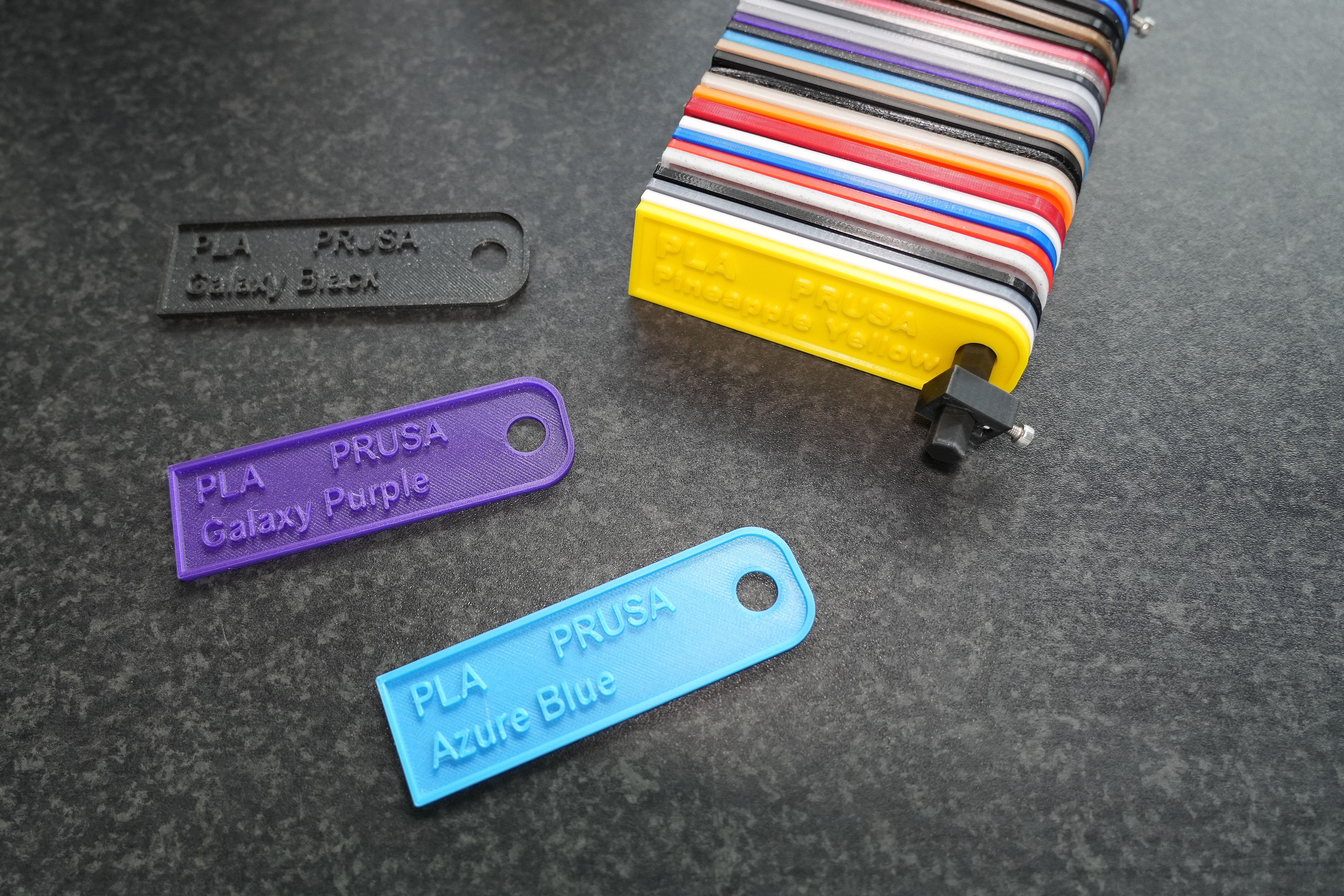 Quick Parametric Filament Swatches