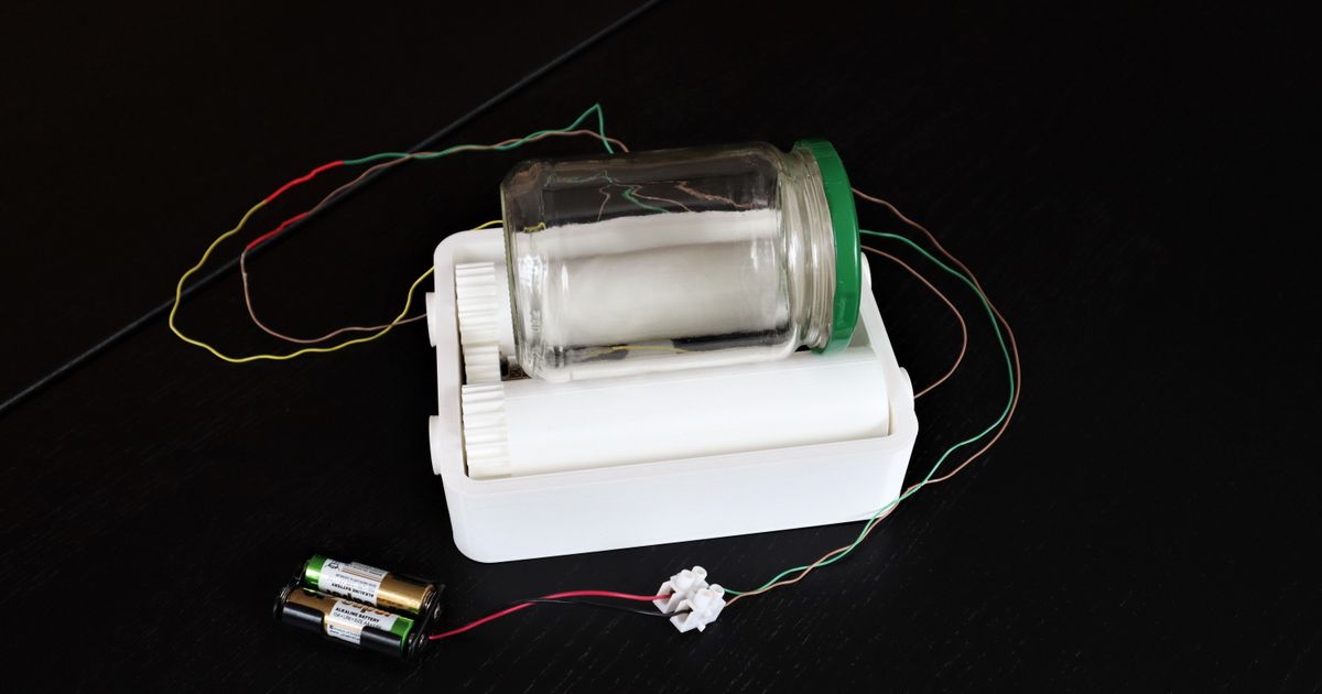 Universal Ice Cream Machine by John Download free STL model