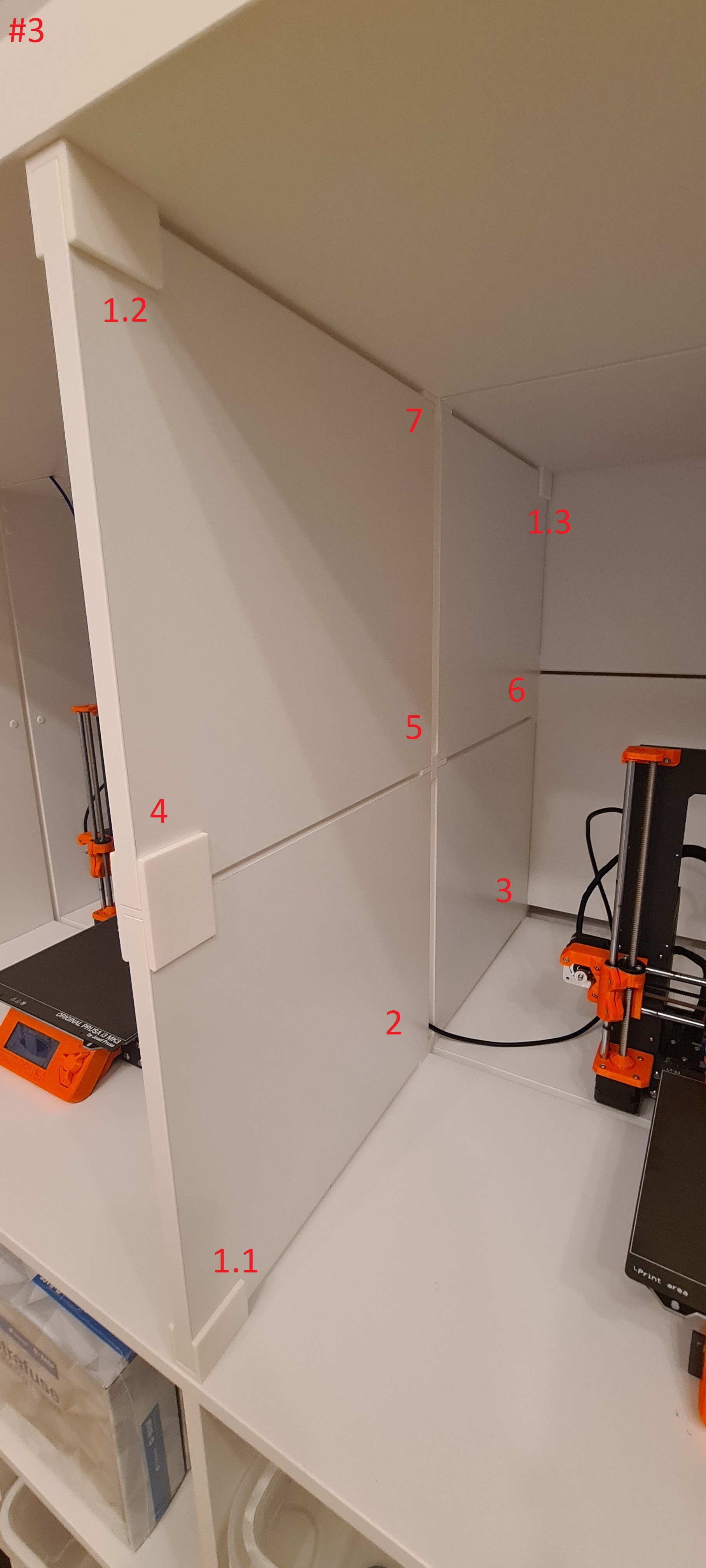 Ikea Kallax printer enclosure by IchPutzHierNur Download free STL