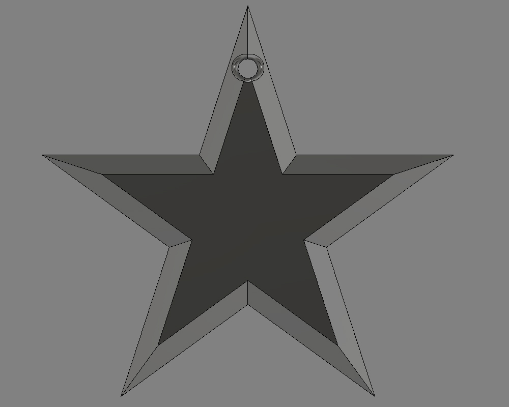 Star with hole