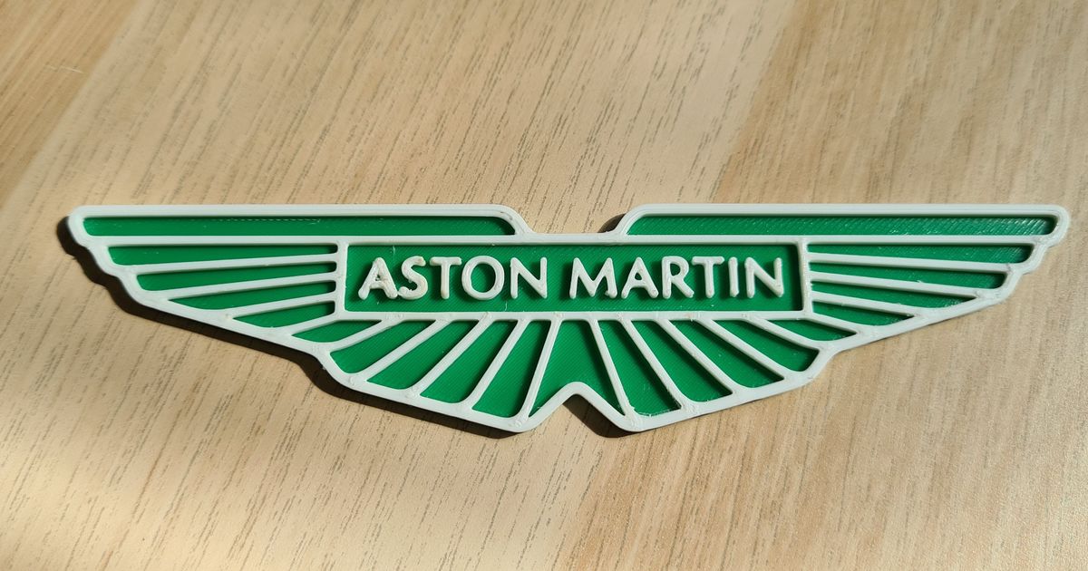 Aston Martin Logo by JJ26TAYLOR | Download free STL model | Printables.com