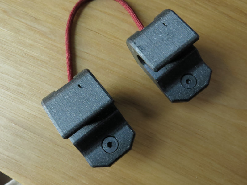 Latching Bike Pannier Hooks