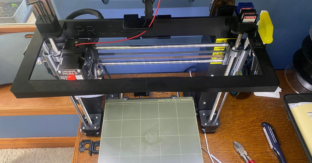 Prusa Mk3s+ Light Bar By Coberfranc 