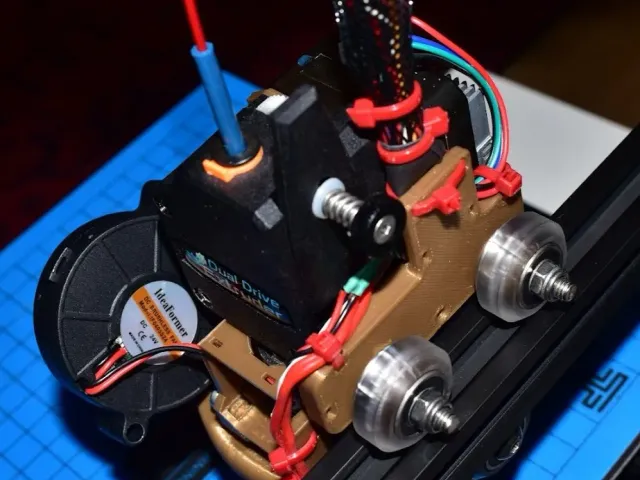 Thinner Cable Guide for Chodec's direct drive