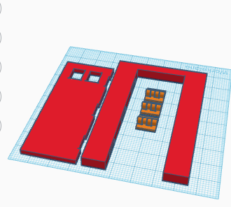 Door with Frame and Hinges (Work in Progress)