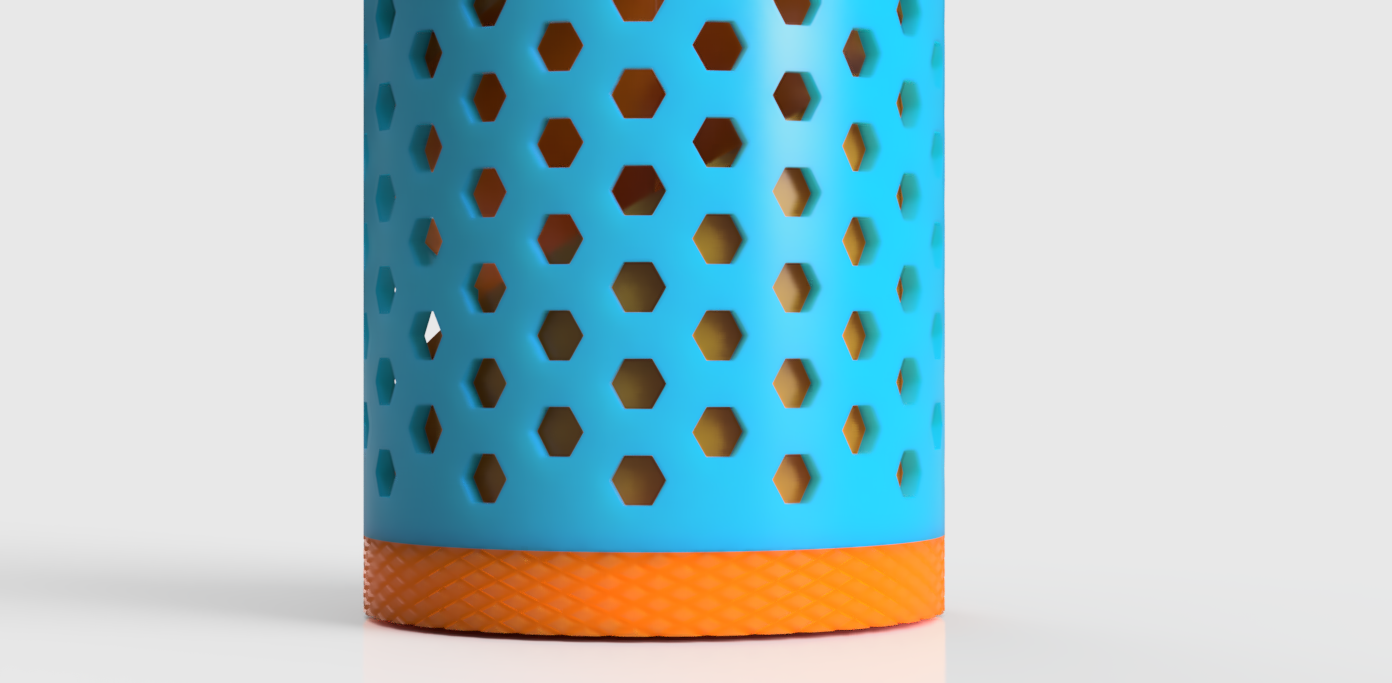 Miniatura 9 do modelo 3D Contemporary Dice Tower & Compact Storage Solution