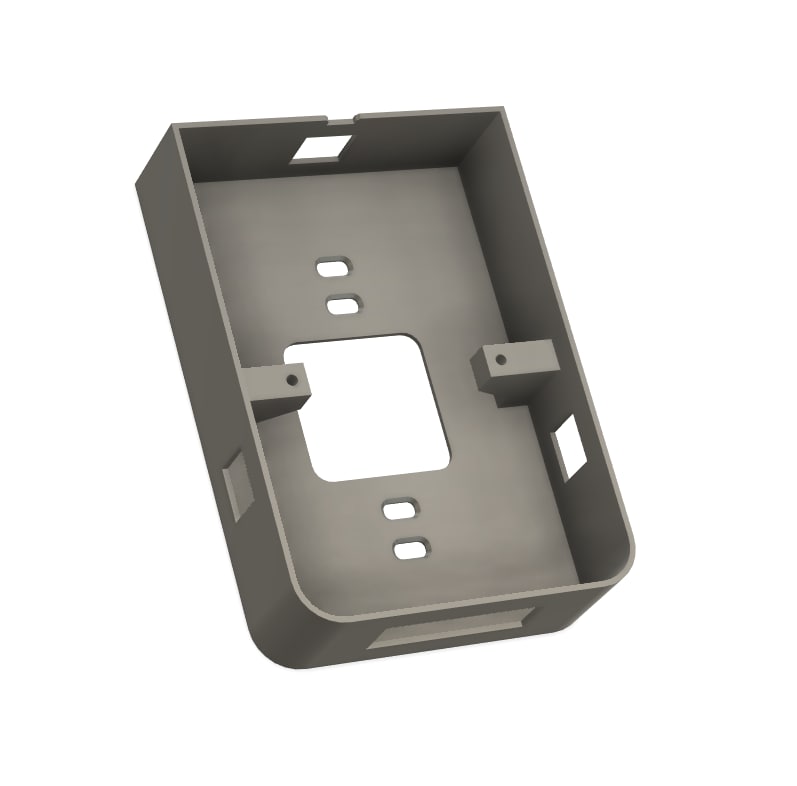 UniFi6 InWall Wall Mount Spacer U6IWUS by shayne Download free STL