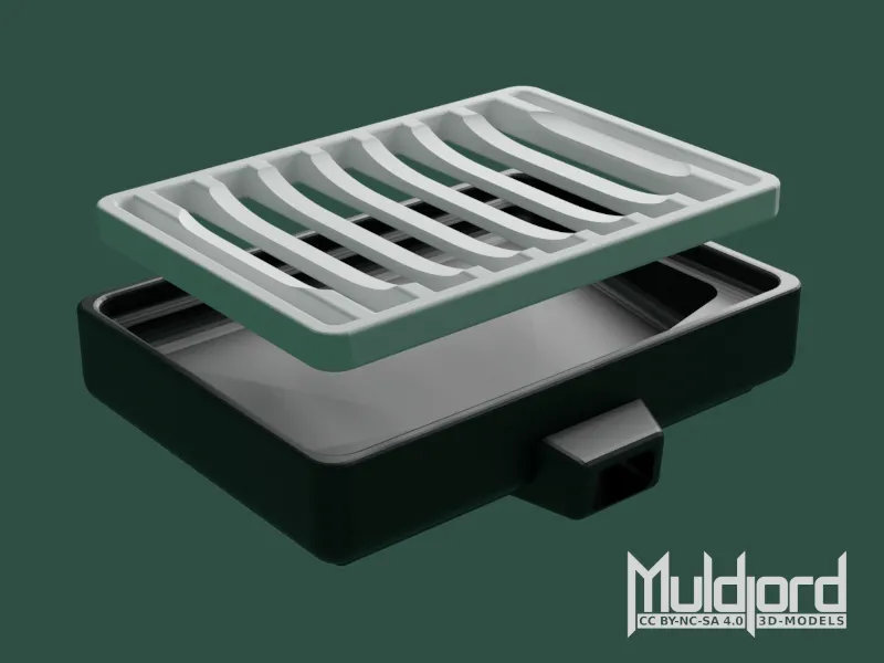YASD (Yet Another Soap Dish) por Muldjord | Descargar modelo STL gratuito |  